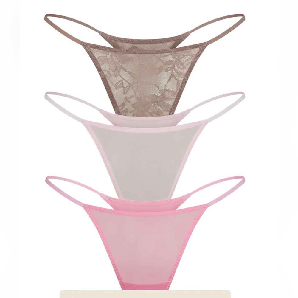 SKIMS 🆕 BOXSET THONG SET 2x
